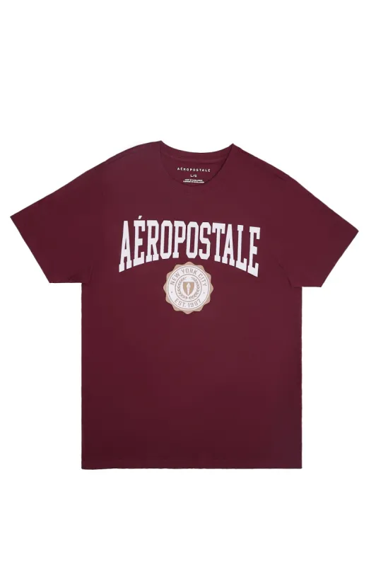 Aéropostale Graphic Flocked Tee sold by Bluenotes
