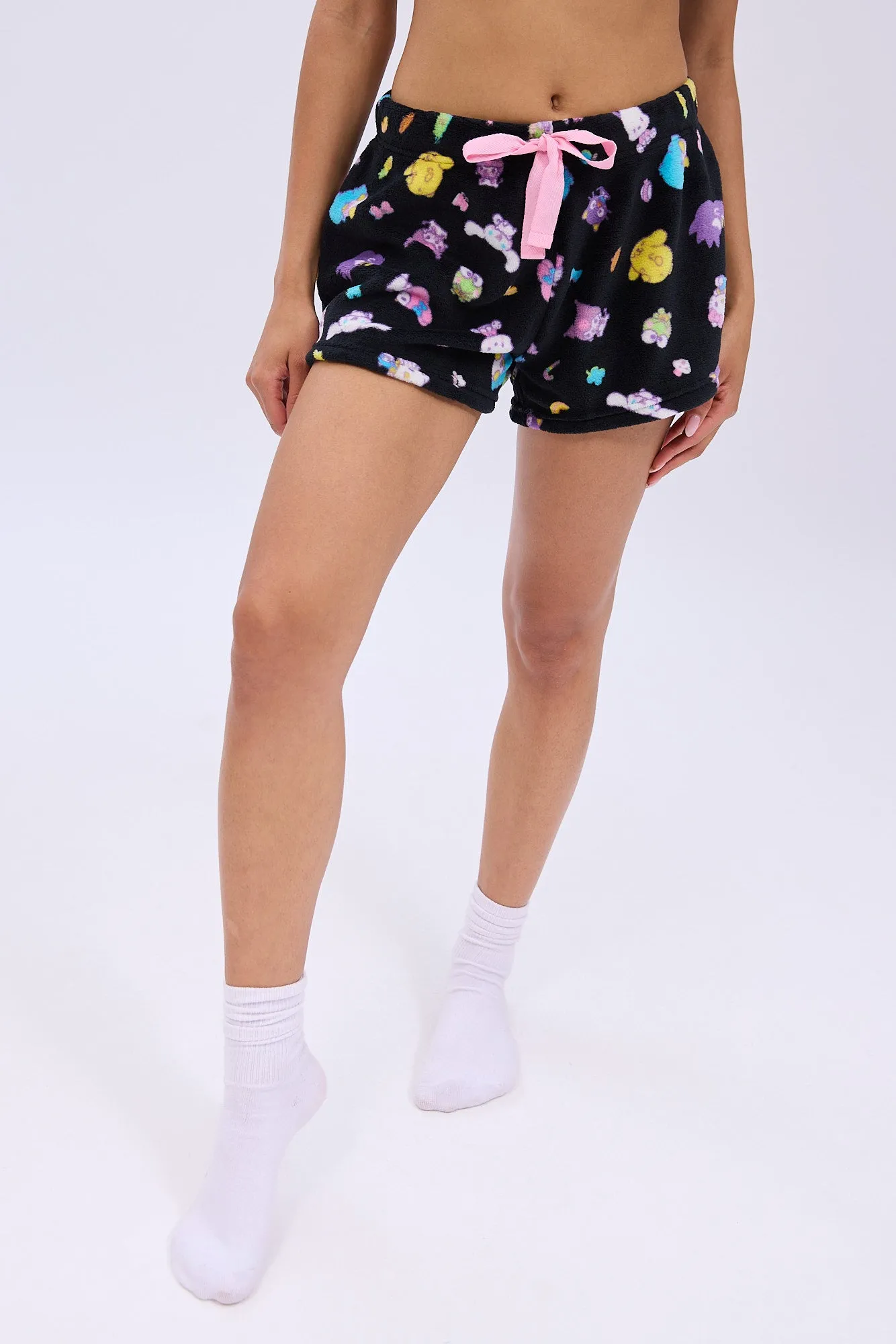 Hello Kitty Printed Plush Pajama Shorts sold by Bluenotes