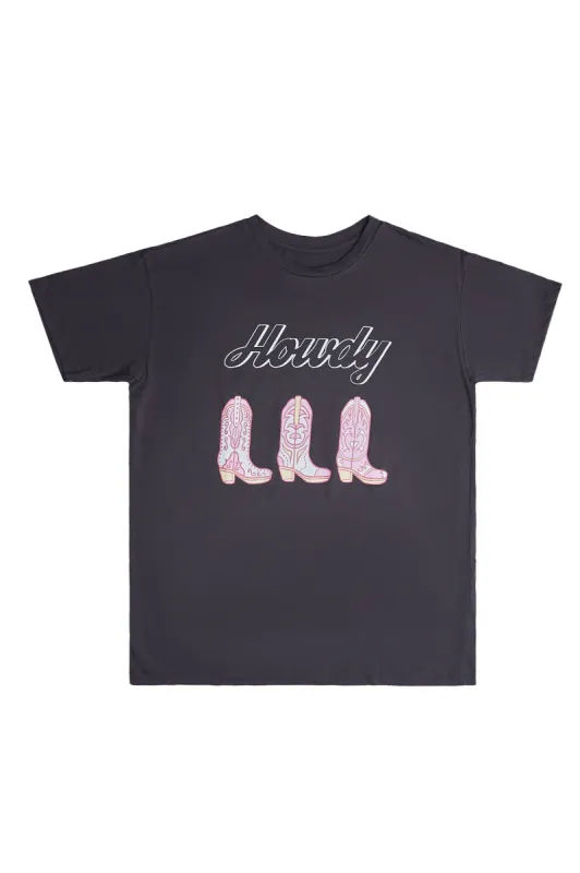 Howdy Graphic Relaxed Tee sold by Bluenotes