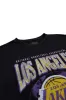 Los Angeles Lakers Graphic Acid Wash Tee sold by Bluenotes
