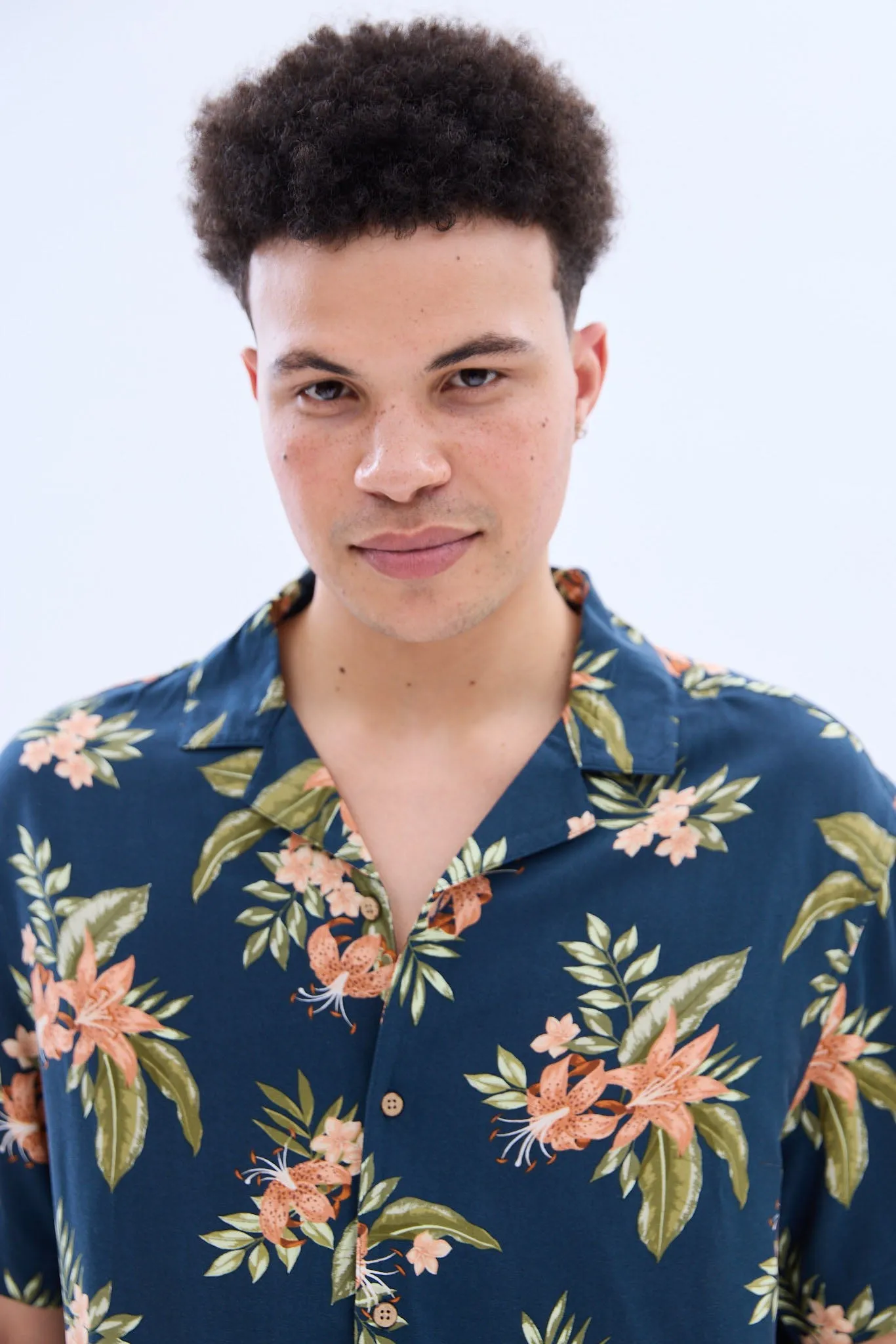 AERO Tropical Print Short Sleeve Resort Shirt sold by Bluenotes product image thumbnail 2