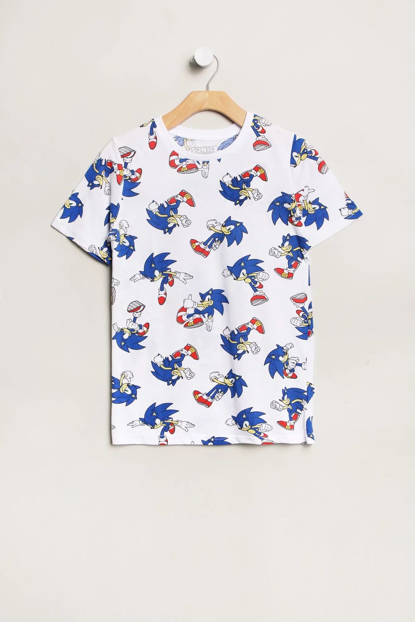 Boys' Sonic The Hedgehog Graphic Classic Tee sold by Bluenotes