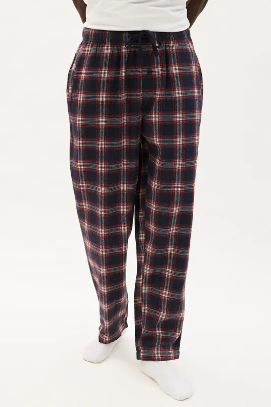Plaid Classic Pajama Pant made by Bluenotes