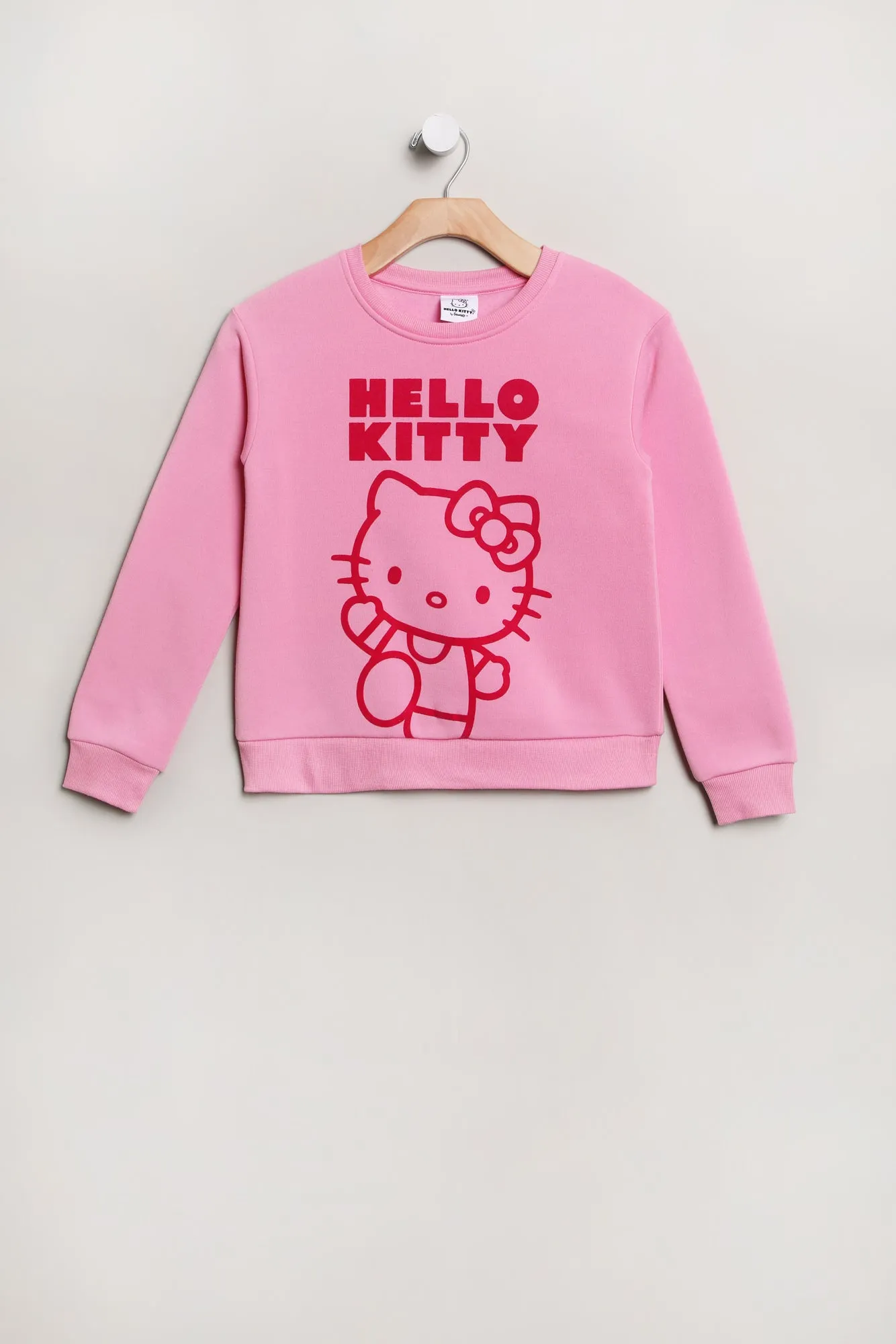 Girls' Hello Kitty Graphic Crew Neck Sweatshirt sold by Bluenotes
