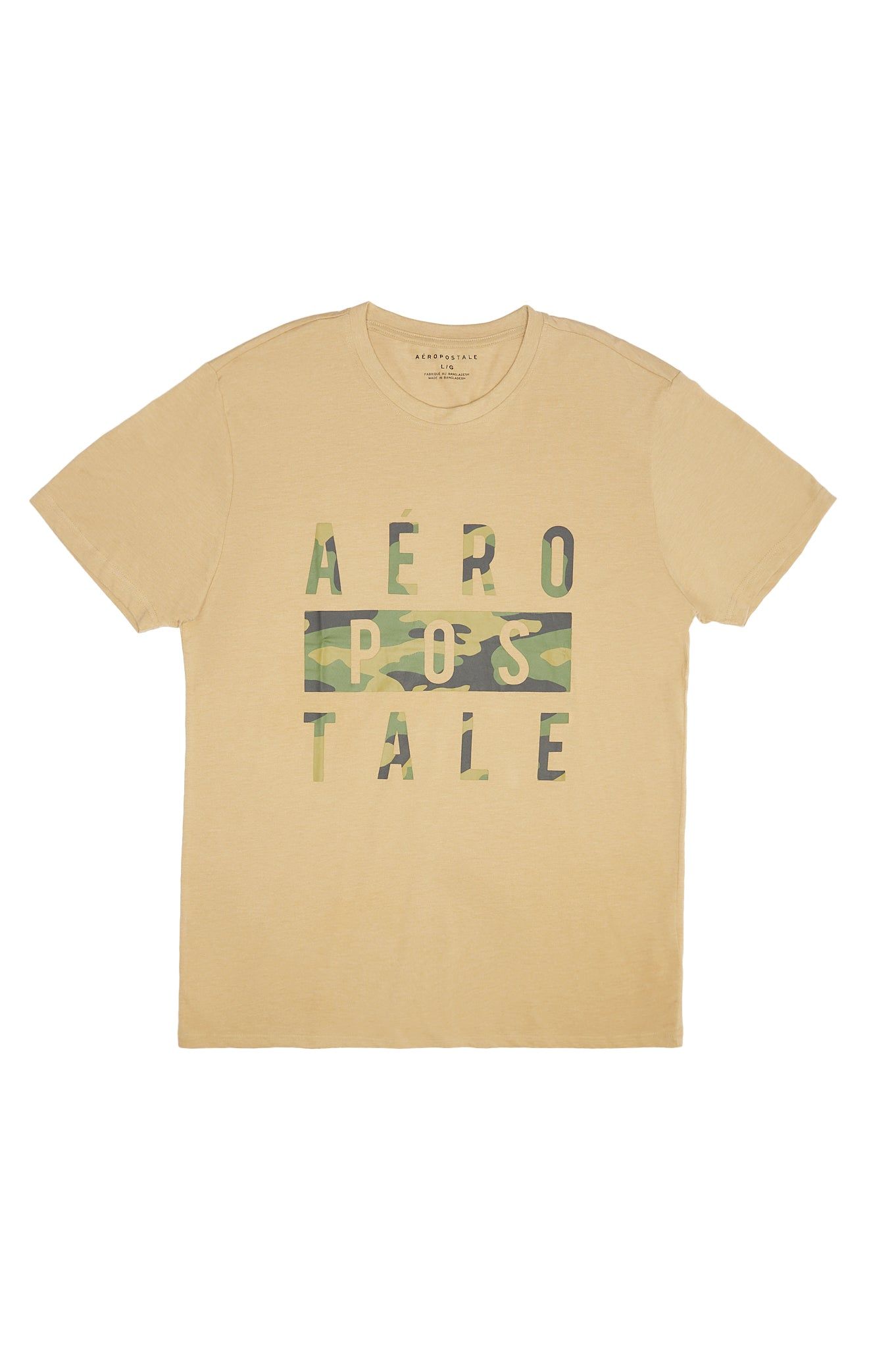 Aéropostale Camouflage Box Graphic Tee sold by Bluenotes