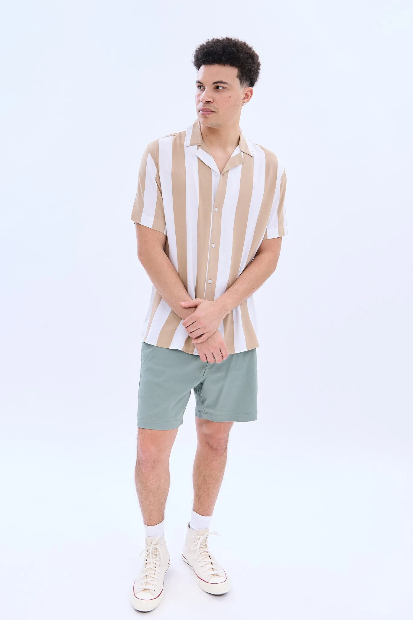 Striped Short Sleeve Resort Shirt sold by Bluenotes product image thumbnail 4