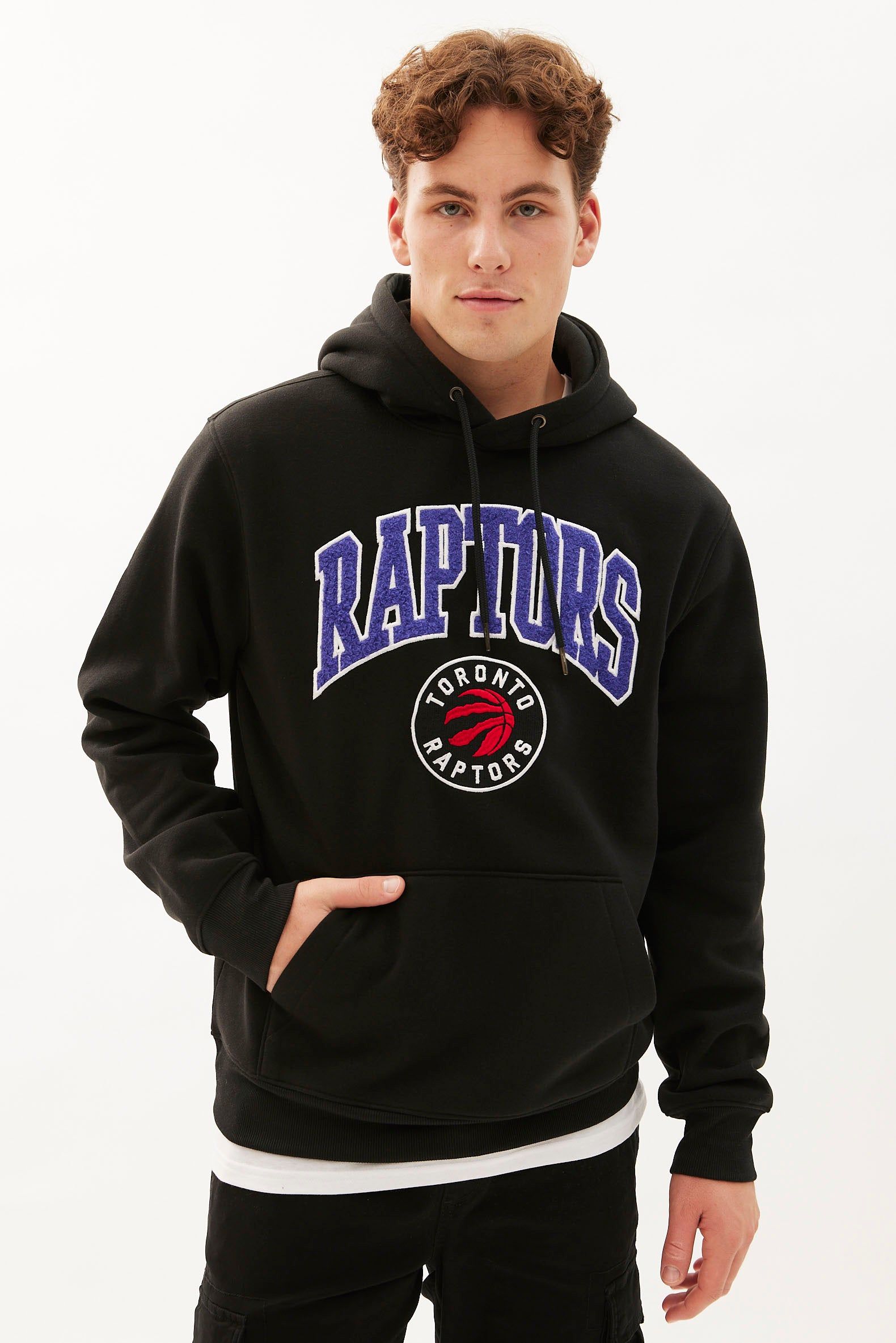 Toronto Raptors Chenille Graphic Pullover Hoodie sold by Bluenotes