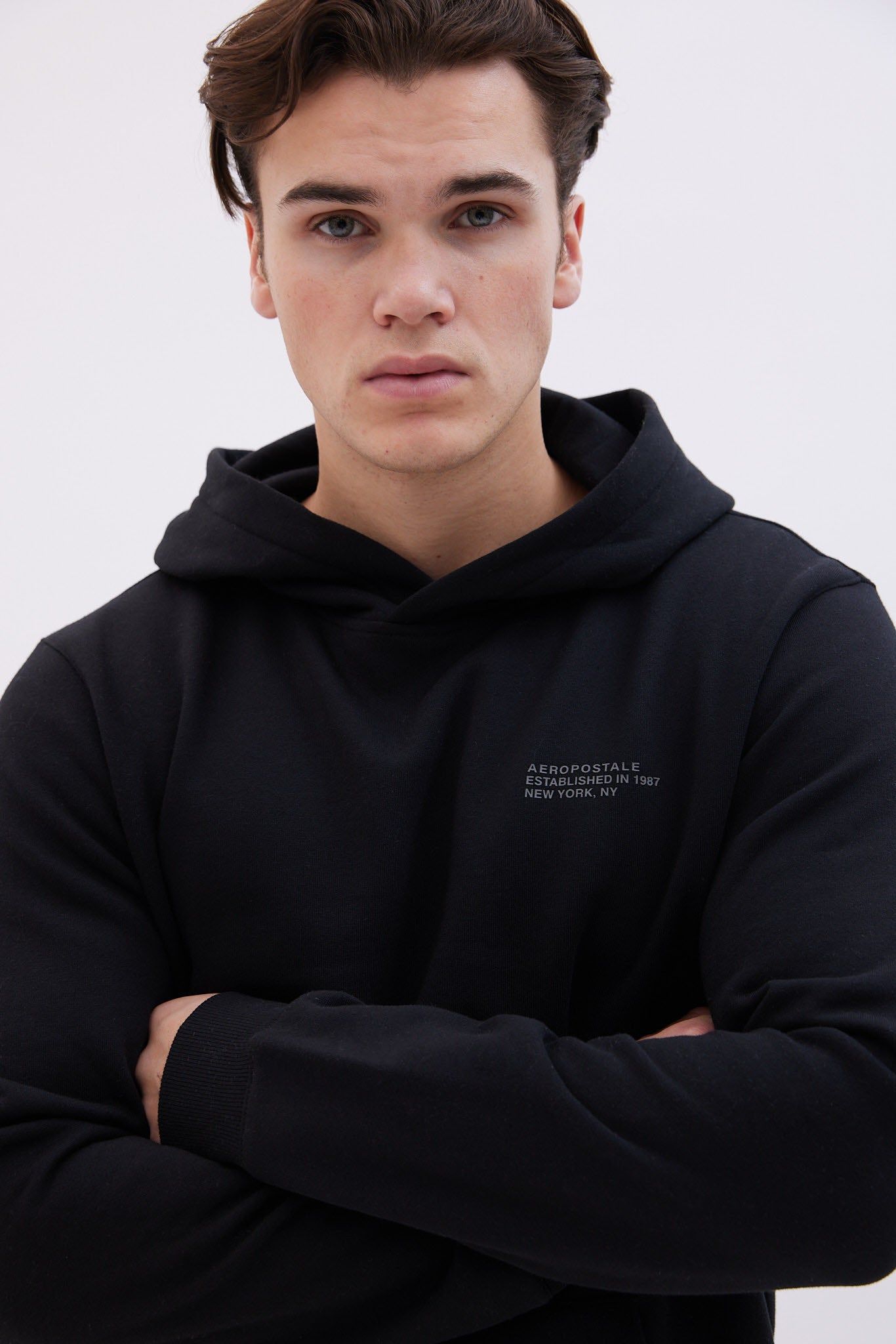 Aéropostale Small Print Pullover Hoodie sold by Bluenotes product image thumbnail 2