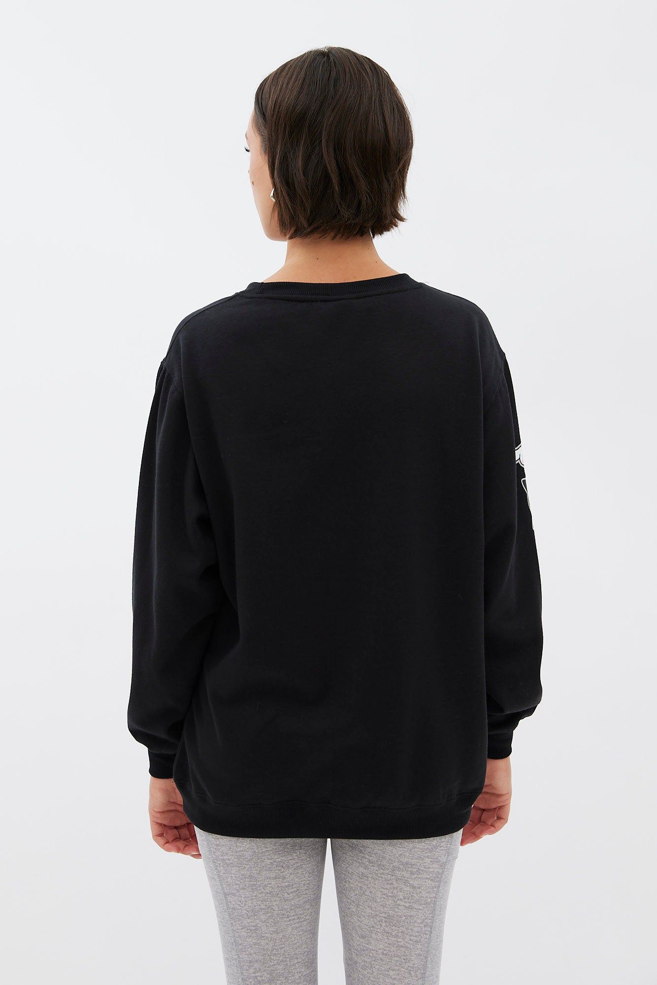 Hello Kitty Graphic Oversized Crew Neck Sweatshirt sold by Bluenotes product image thumbnail 4