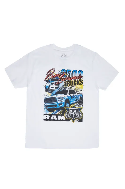 Dodge Ram Racing Graphic Tee sold by Bluenotes