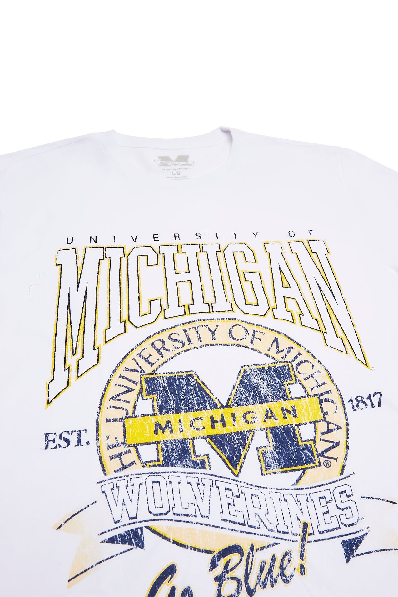 University of Michigan Graphic Tee sold by Bluenotes product image thumbnail 2