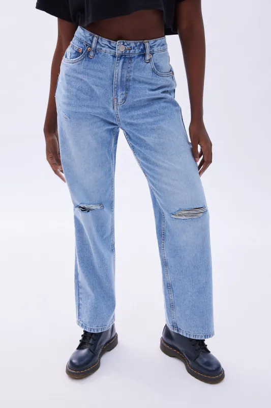 AERO Premium Air Super High Rise Baggy Mom Jean sold by Bluenotes