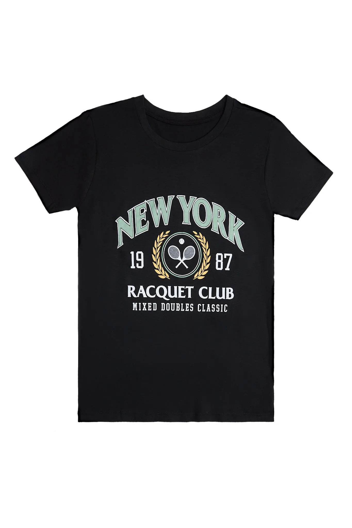 New York Racquet Club Graphic Relaxed Tee sold by Bluenotes