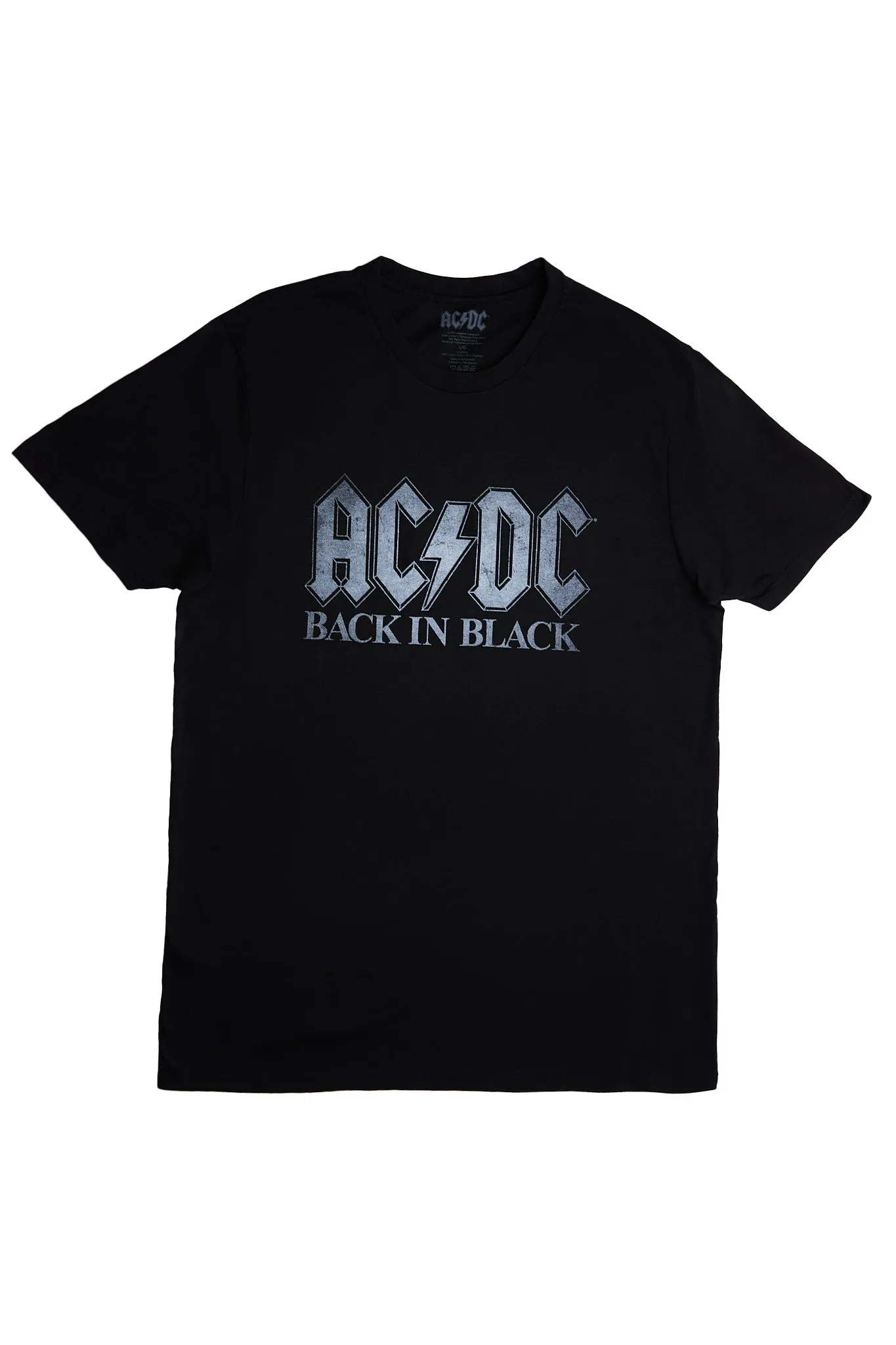 AC/DC Black In Black Graphic Tee sold by Bluenotes