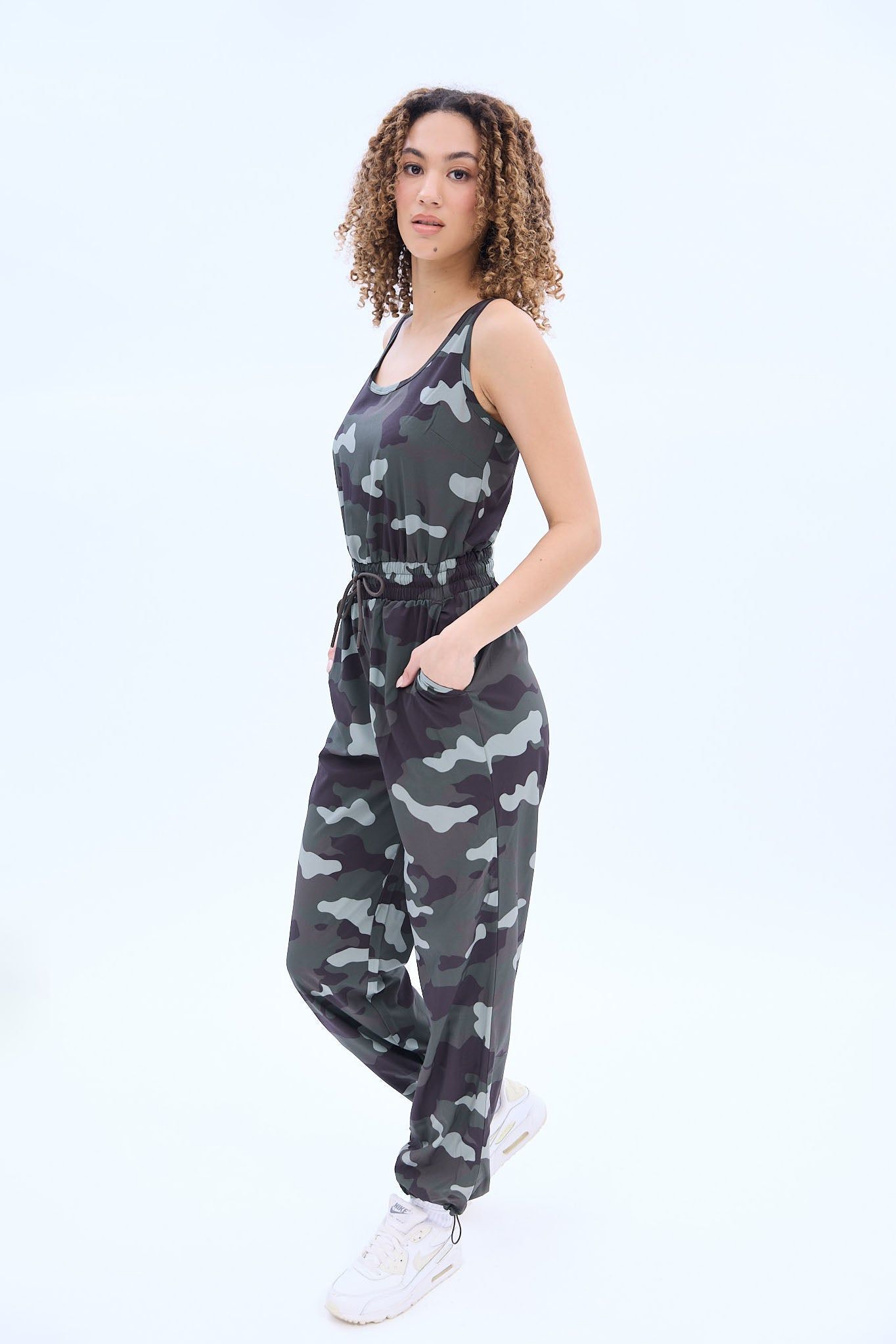 Cinched Waist Jumpsuit sold by Bluenotes product image thumbnail 5