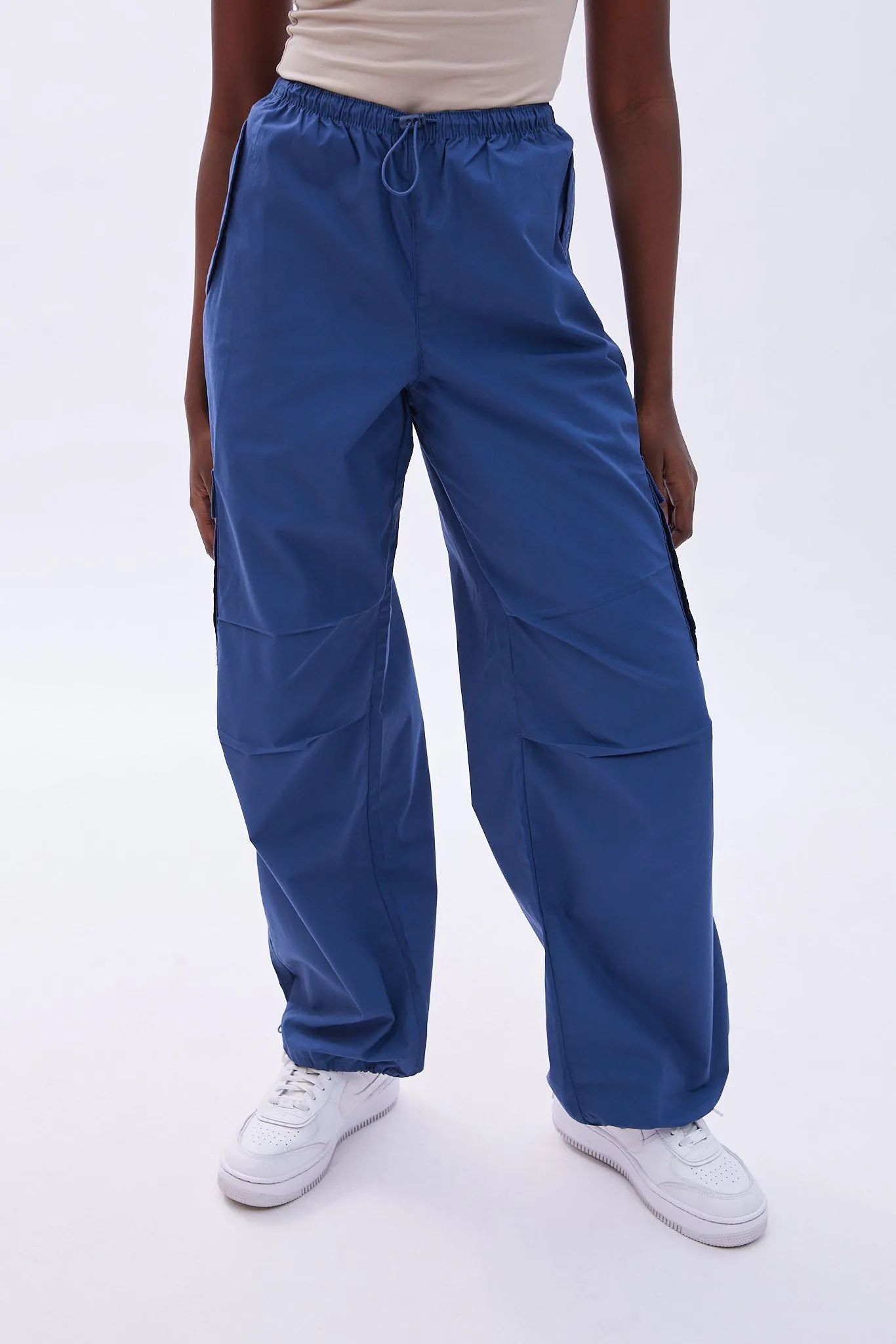 AERO High Rise Poplin Cargo Parachute Pant sold by Bluenotes