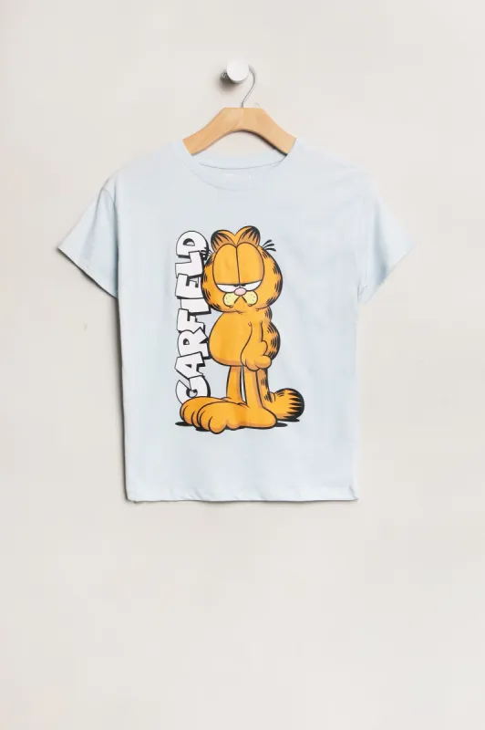 Girls' Garfield Graphic Classic Tee sold by Bluenotes