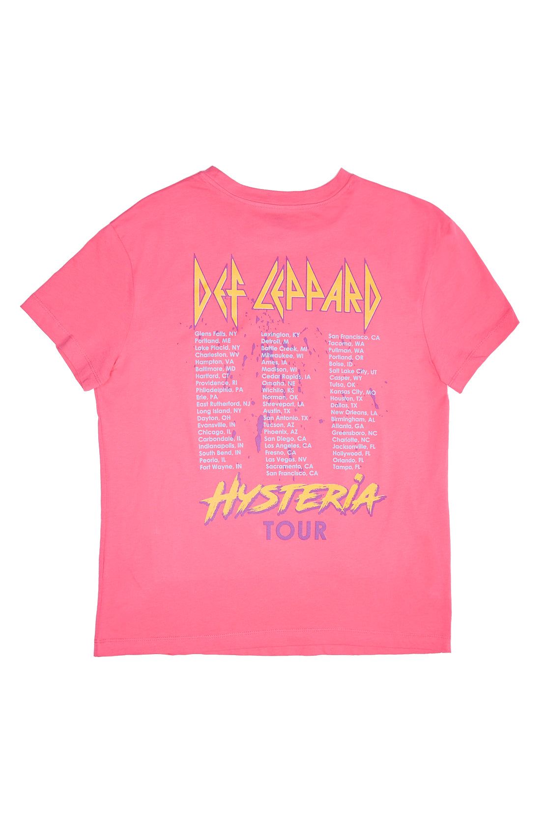 Def Leppard Graphic Boyfriend Tee sold by Bluenotes product image thumbnail 2