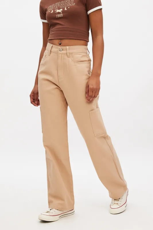 Super High Rise Straight Carpenter Jean sold by Bluenotes