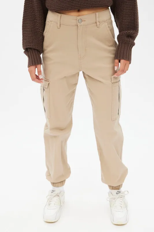 AERO High Rise Baggy Cargo Jogger sold by Bluenotes