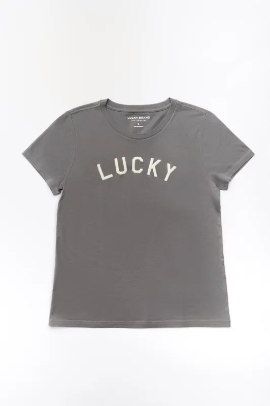 Lucky Arch Classic Tee sold by Bluenotes
