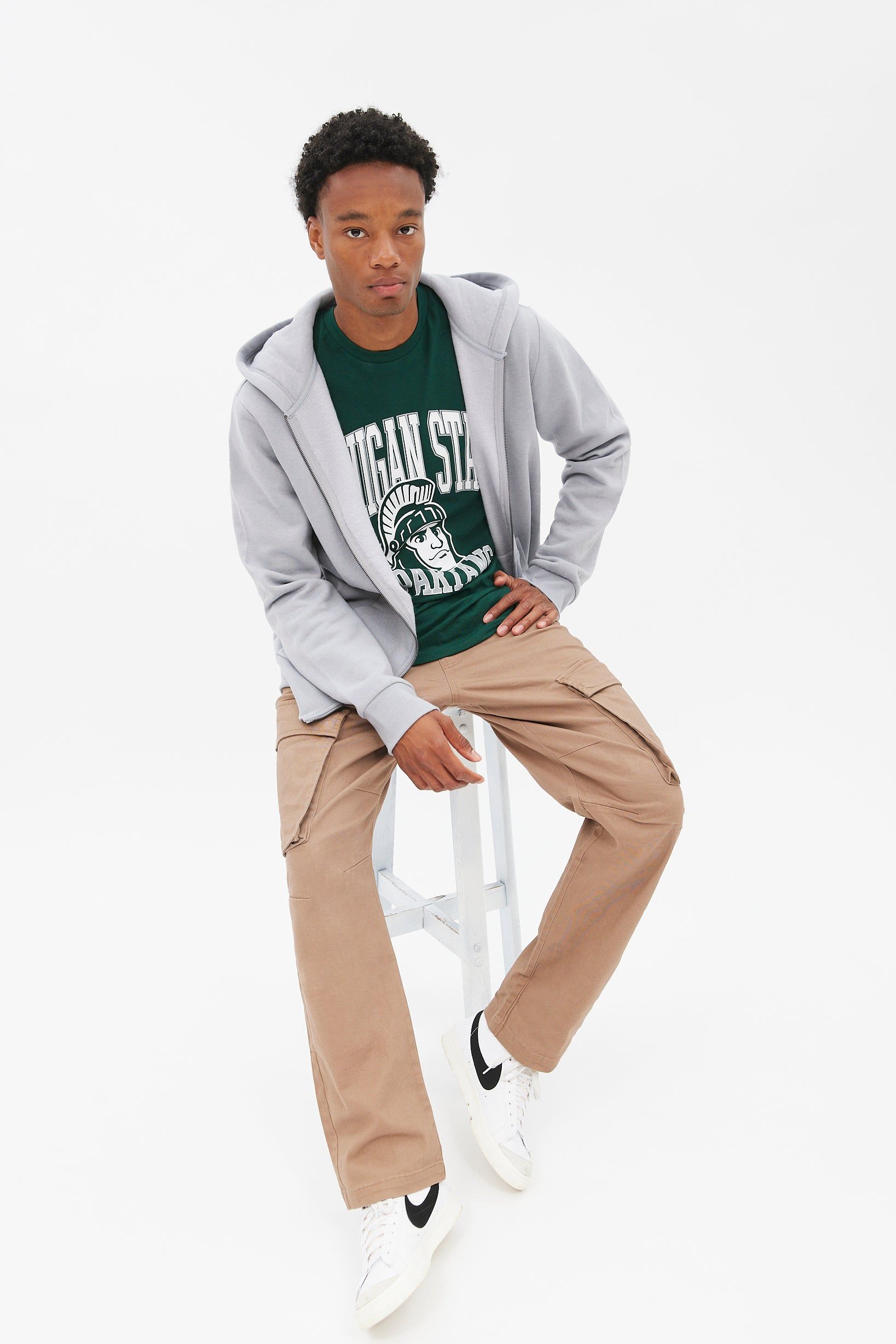 North Western Zip-Up Hoodie sold by Bluenotes product image thumbnail 12