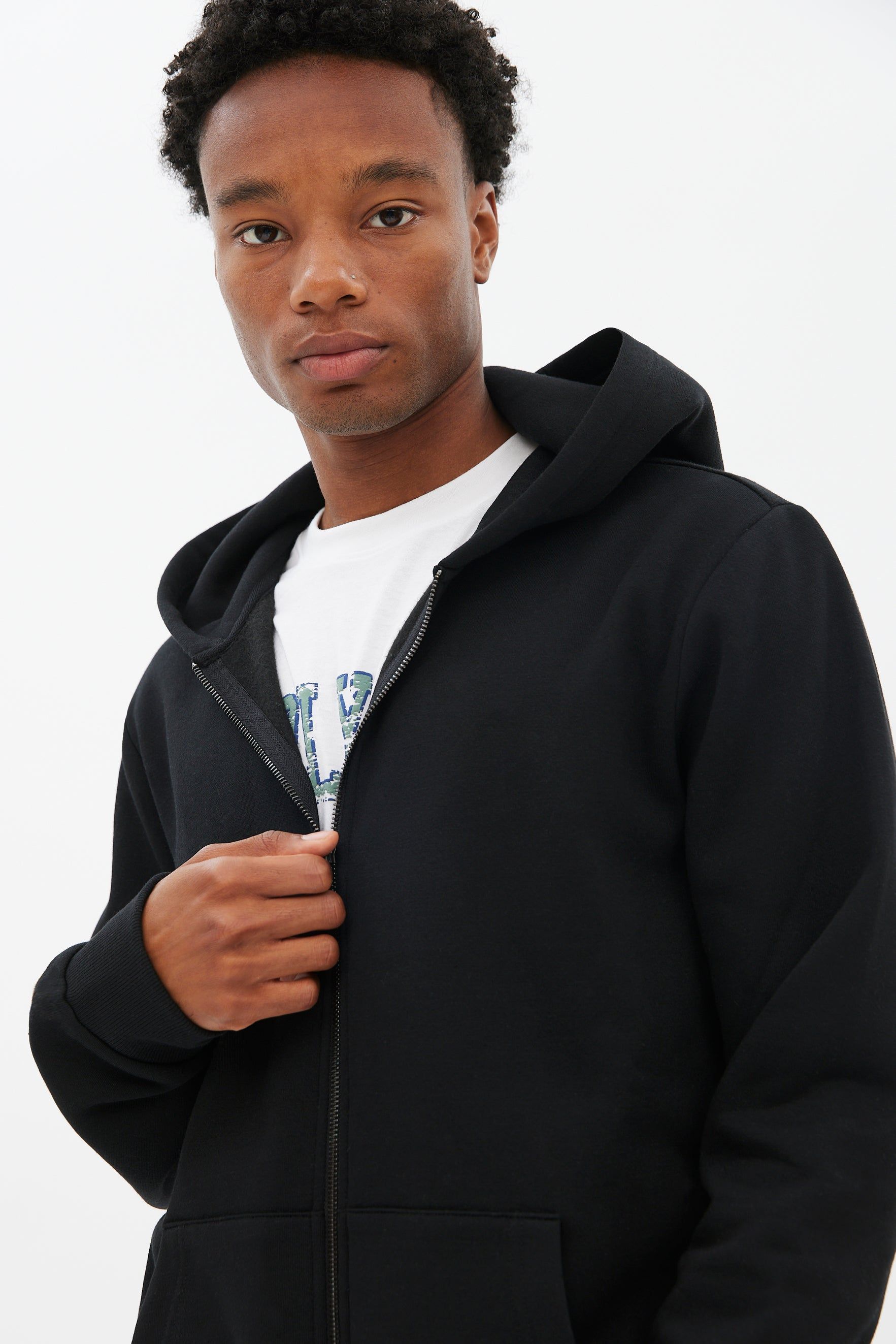 North Western Zip-Up Hoodie sold by Bluenotes product image thumbnail 3
