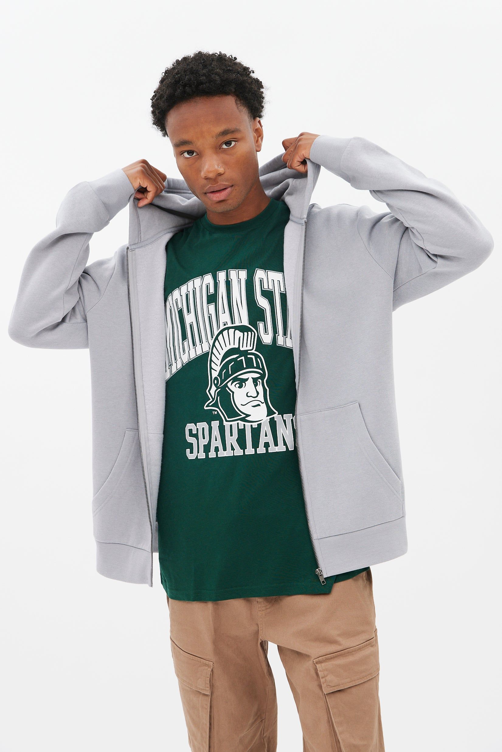 North Western Zip-Up Hoodie sold by Bluenotes