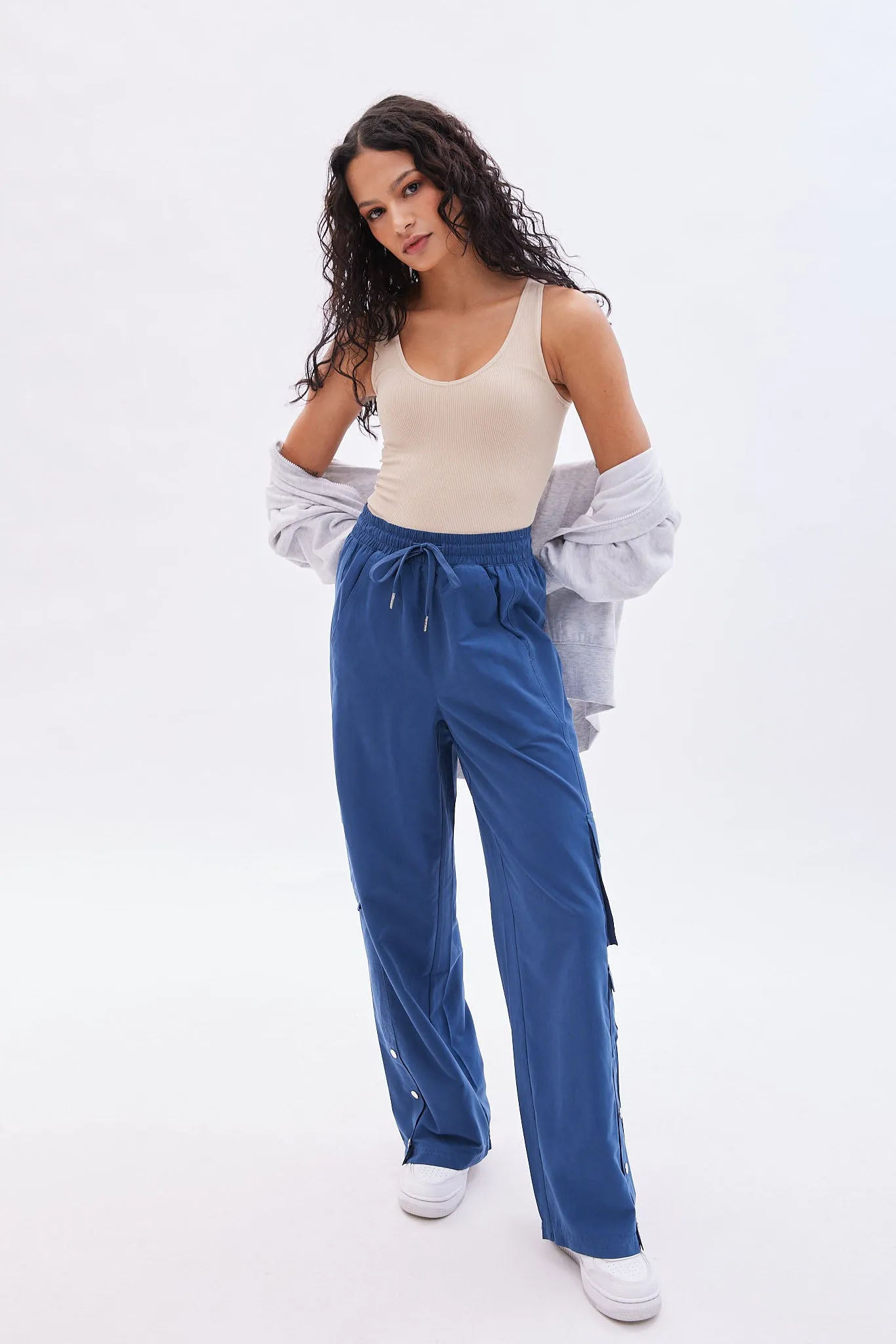 AERO High Rise Wide Leg Cargo Pant sold by Bluenotes product image thumbnail 3