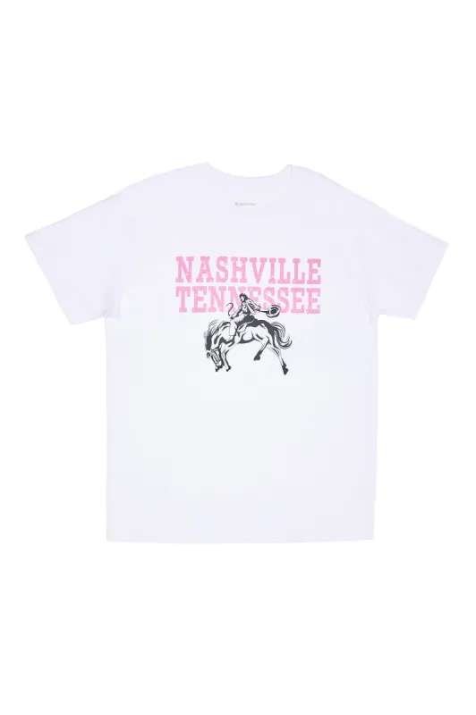 Nashville Tennessee Graphic Relaxed Tee sold by Bluenotes