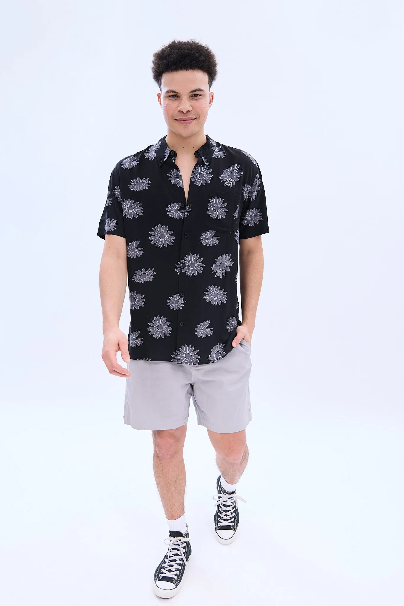 Floral Short Sleeve Shirt sold by Bluenotes product image thumbnail 4