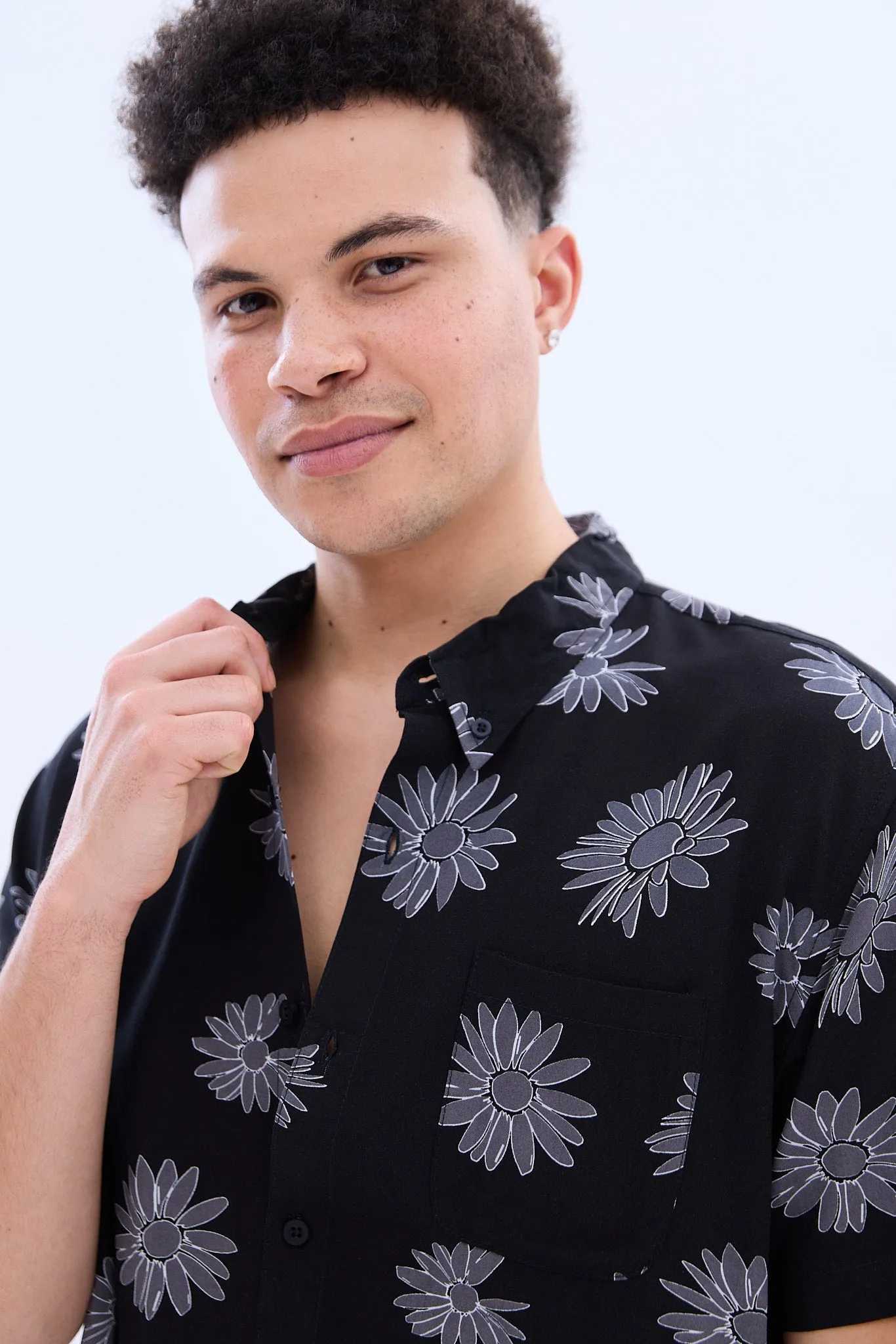 Floral Short Sleeve Shirt sold by Bluenotes product image thumbnail 2