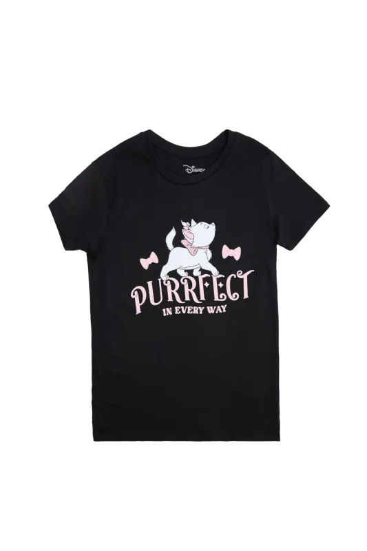 The Aristocats Purrfect In Every Way Graphic Classic Tee sold by Bluenotes