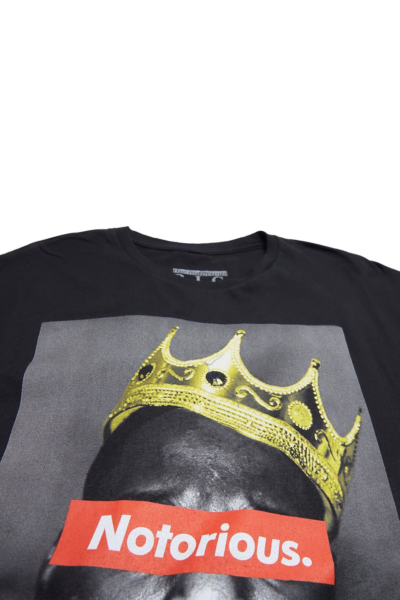 Notorious B.I.G. Crown Graphic Tee sold by Bluenotes product image thumbnail 2