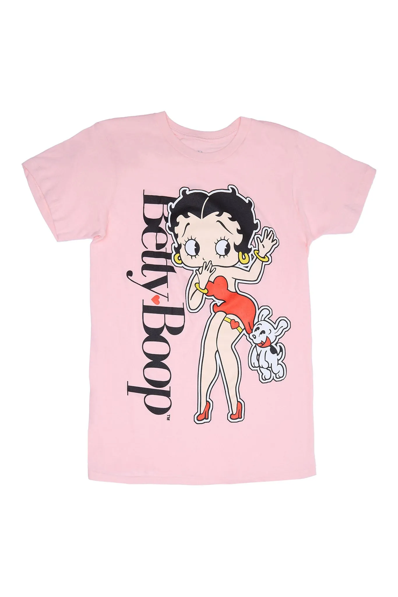 Betty Boop Puppy Graphic Relaxed Tee sold by Bluenotes