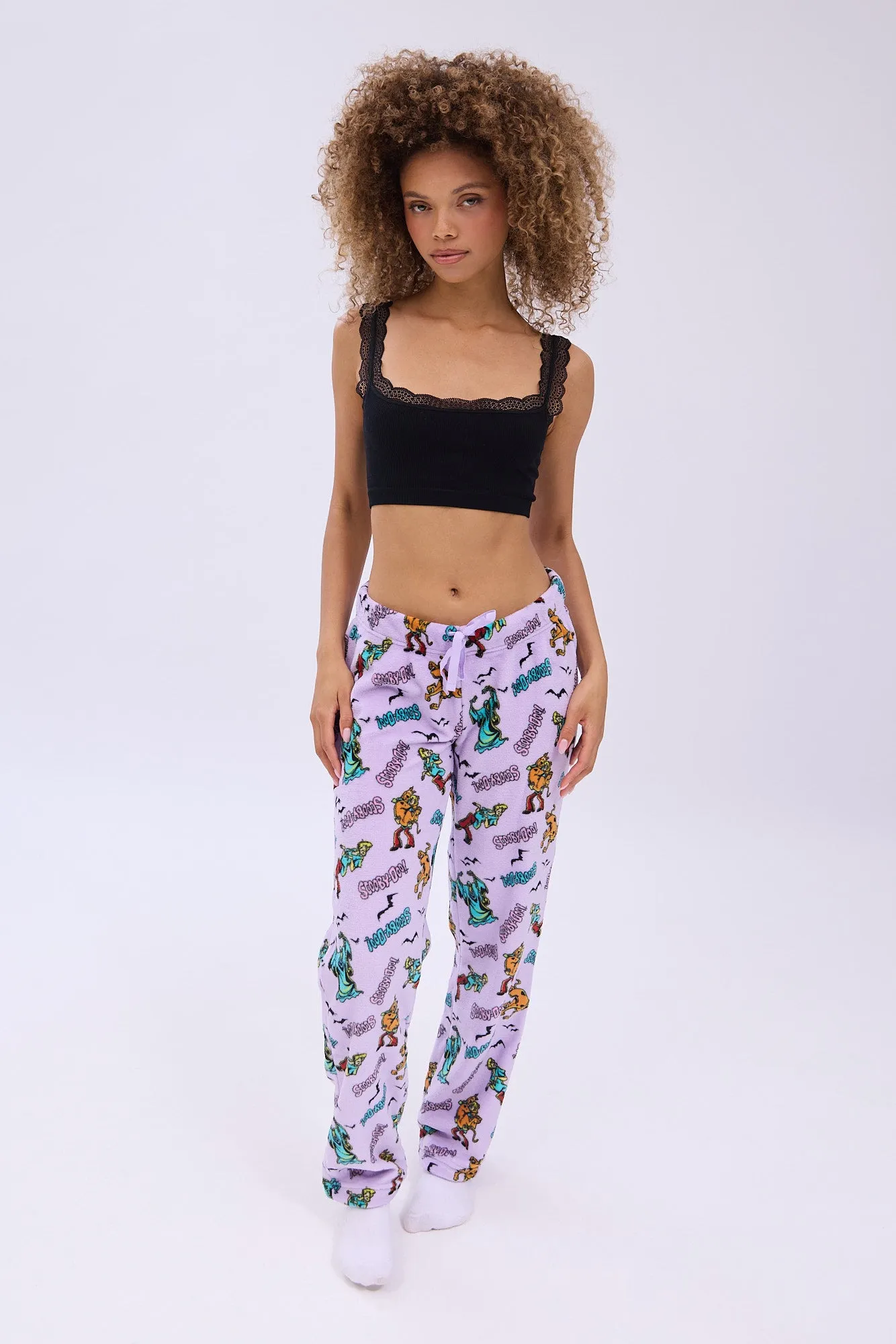 Scooby-Doo Printed Plush Pajama Pants sold by Bluenotes product image thumbnail 2