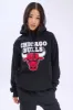 Chicago Bulls Graphic Chenille Applique Pullover Hoodie sold by Bluenotes