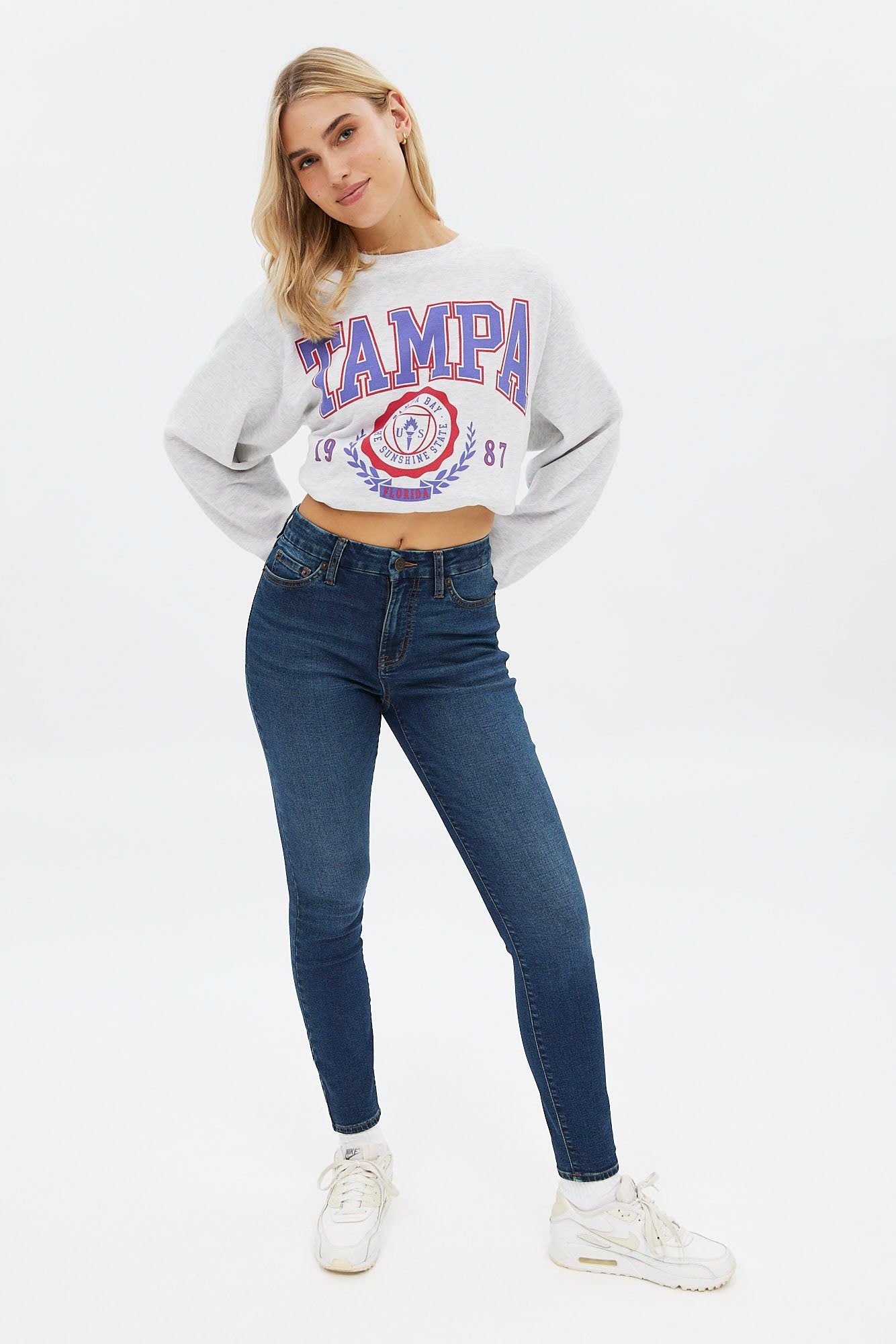 AERO Seriously Stretchy High Rise Curvy Jegging sold by Bluenotes product image thumbnail 3