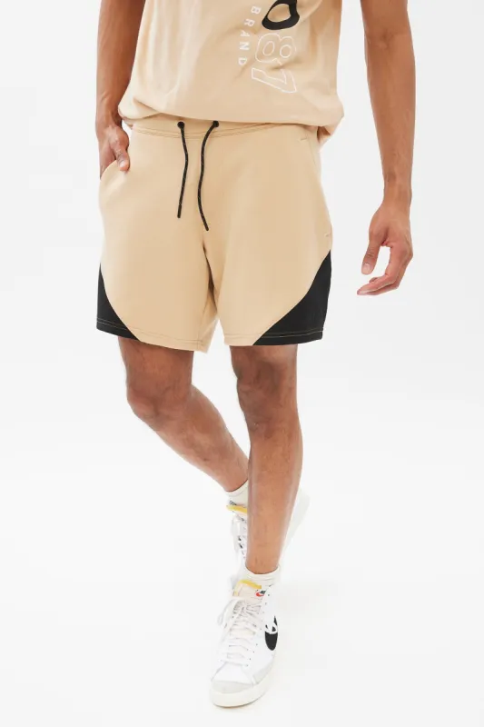AERO Contrast Tech Fleece Short sold by Bluenotes
