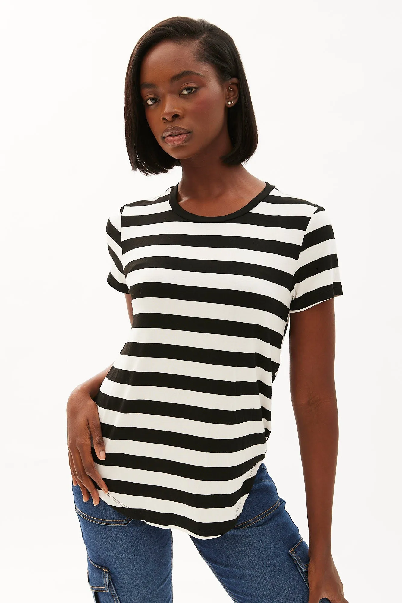 Relaxed Crew Neck Tee sold by Bluenotes