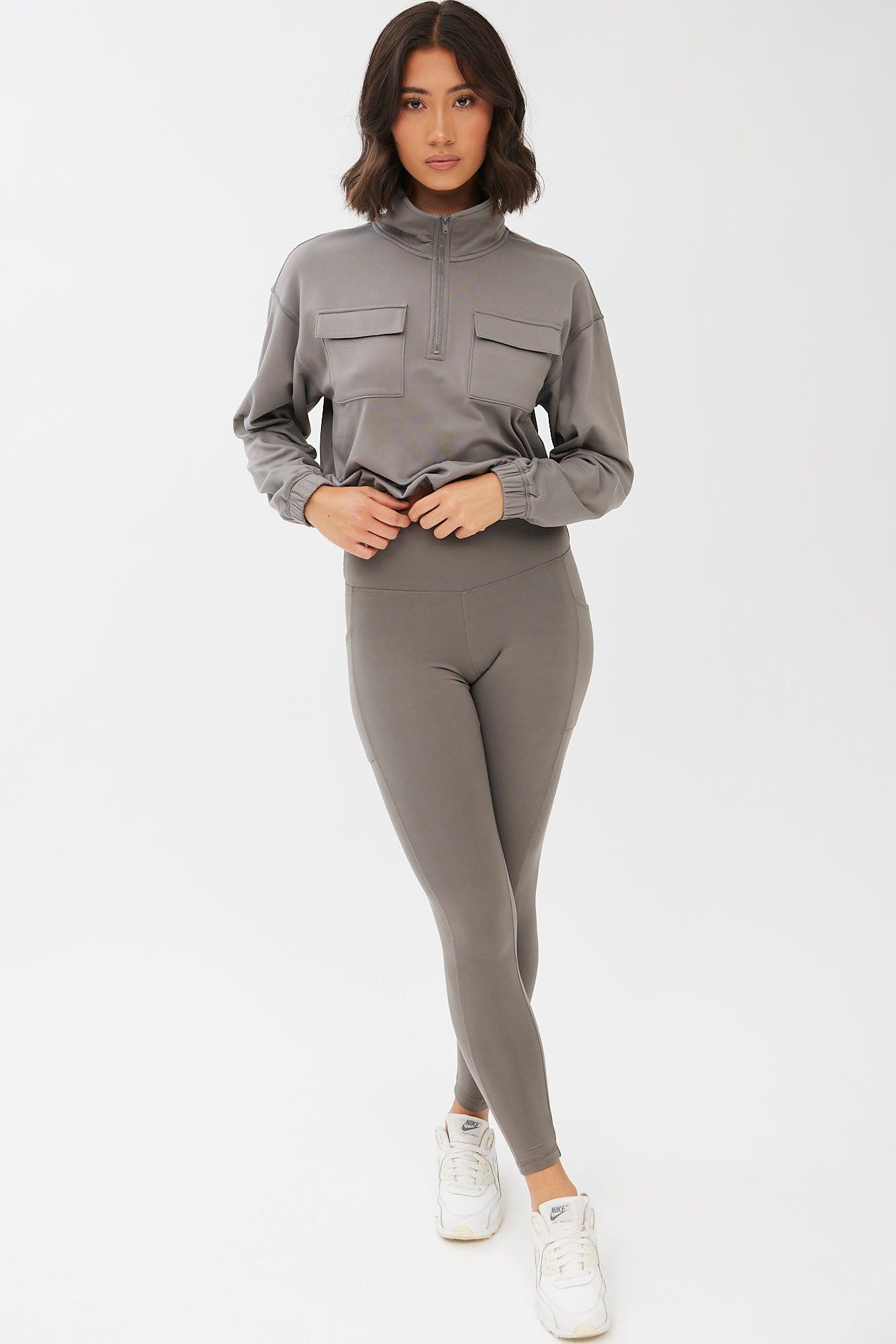 High Rise Super Soft Fleeceback Pocket Legging sold by Bluenotes product image thumbnail 15
