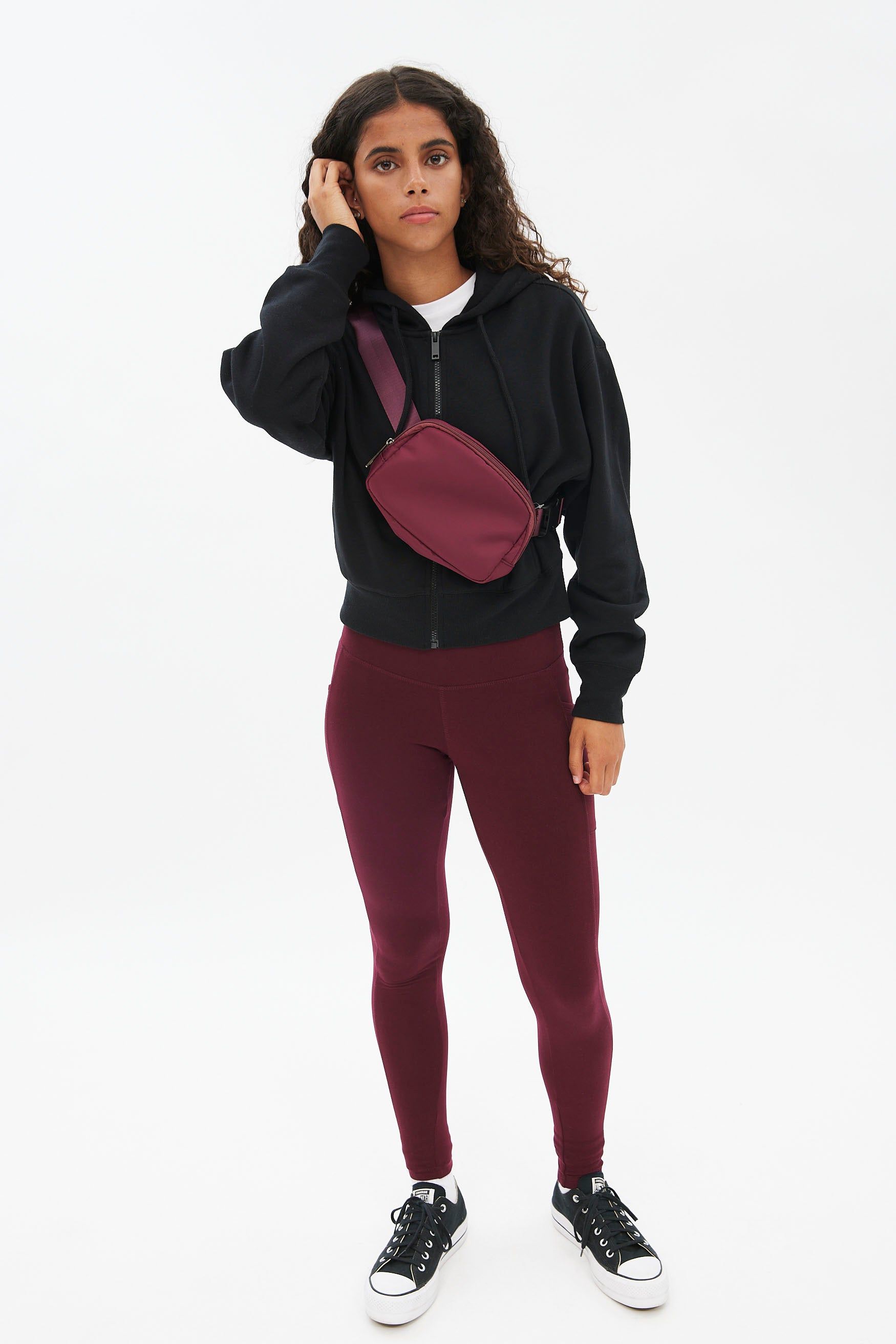 High Rise Super Soft Fleeceback Pocket Legging sold by Bluenotes product image thumbnail 23