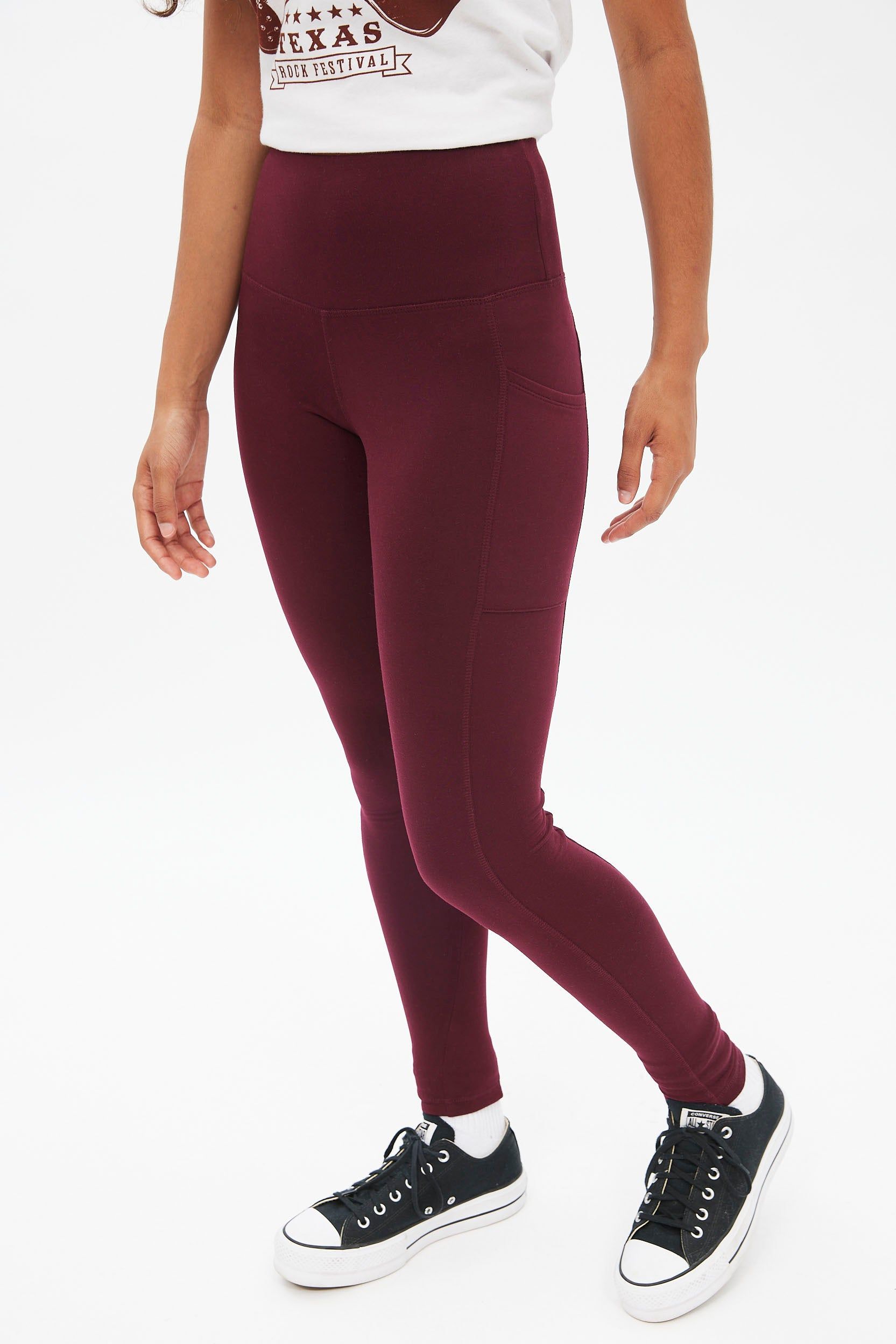 High Rise Super Soft Fleeceback Pocket Legging sold by Bluenotes product image thumbnail 21