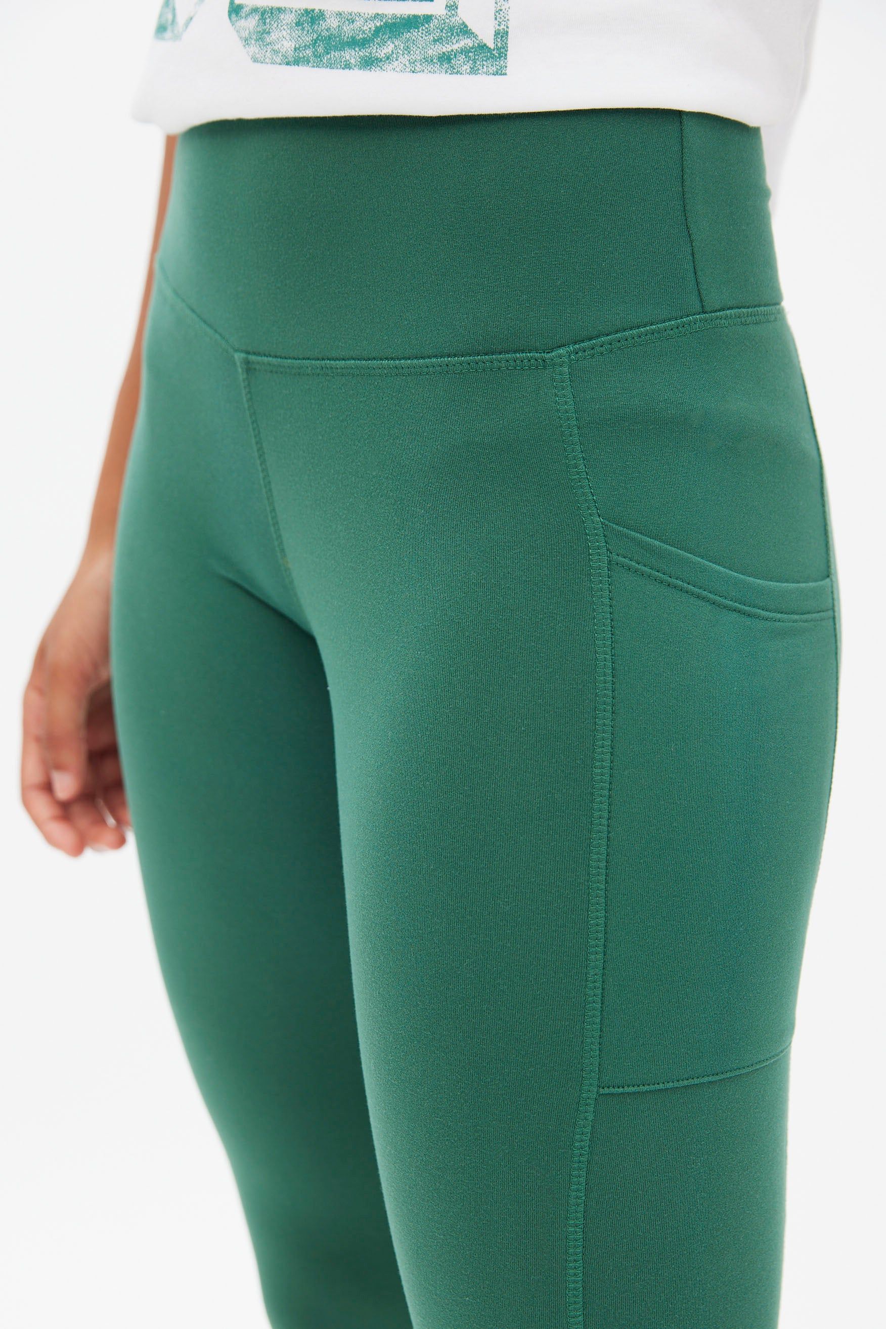 High Rise Super Soft Fleeceback Pocket Legging sold by Bluenotes product image thumbnail 3