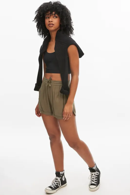 AERO Twill Pull-On Short With Pockets sold by Bluenotes