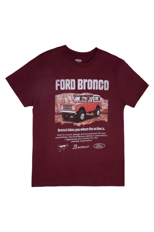 Ford Bronco Graphic Tee sold by Bluenotes