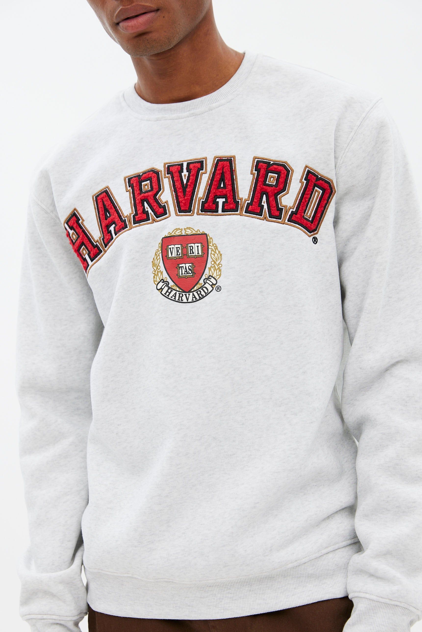 Harvard Graphic Crew Neck Pullover Sweatshirt sold by Bluenotes product image thumbnail 2