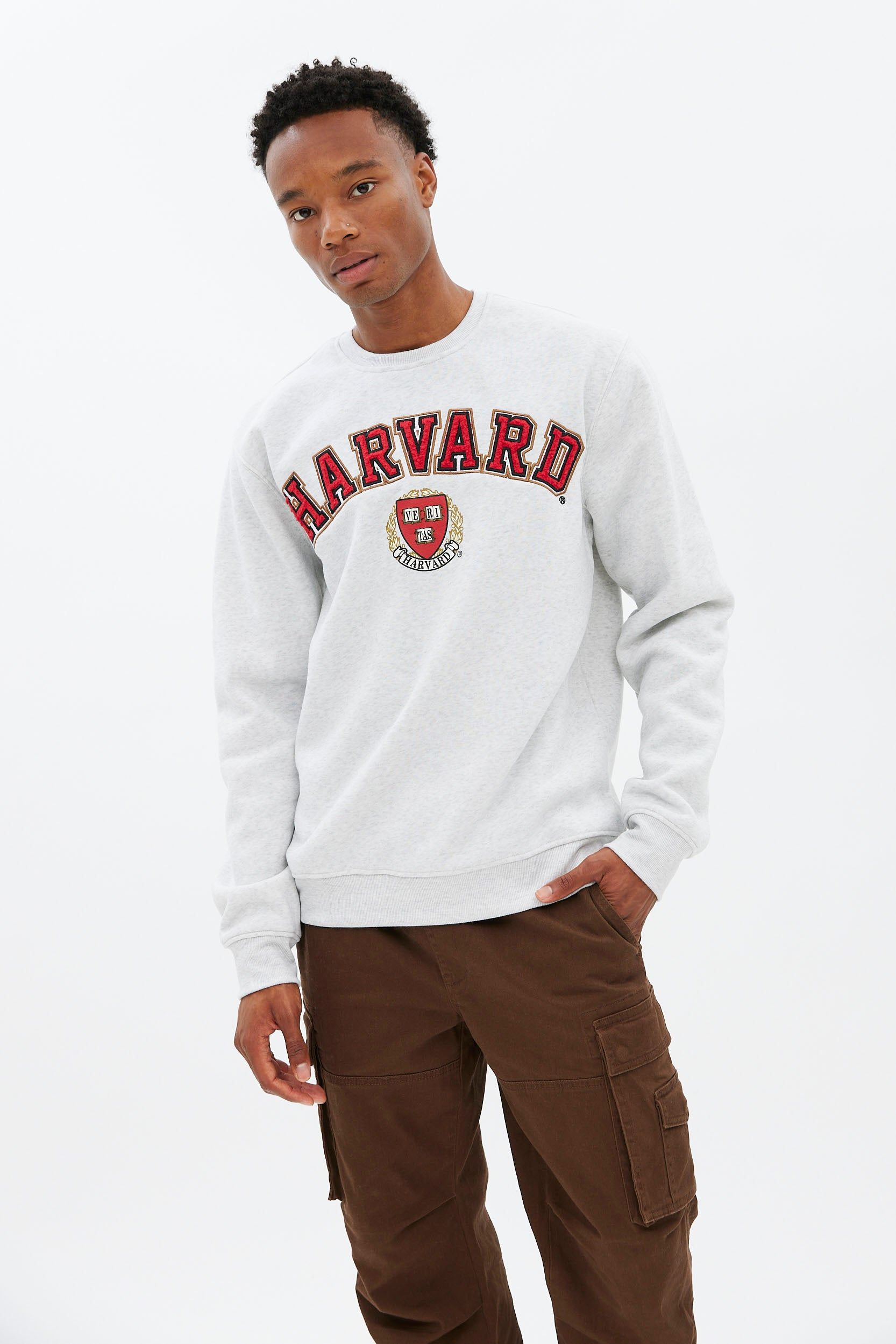Harvard Graphic Crew Neck Pullover Sweatshirt sold by Bluenotes