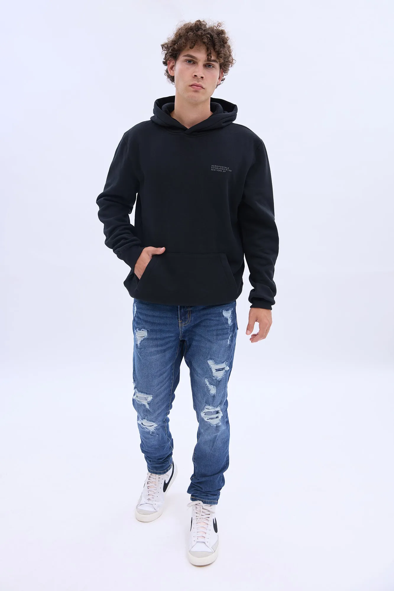 Aéropostale Small Print Hoodie sold by Bluenotes product image thumbnail 5
