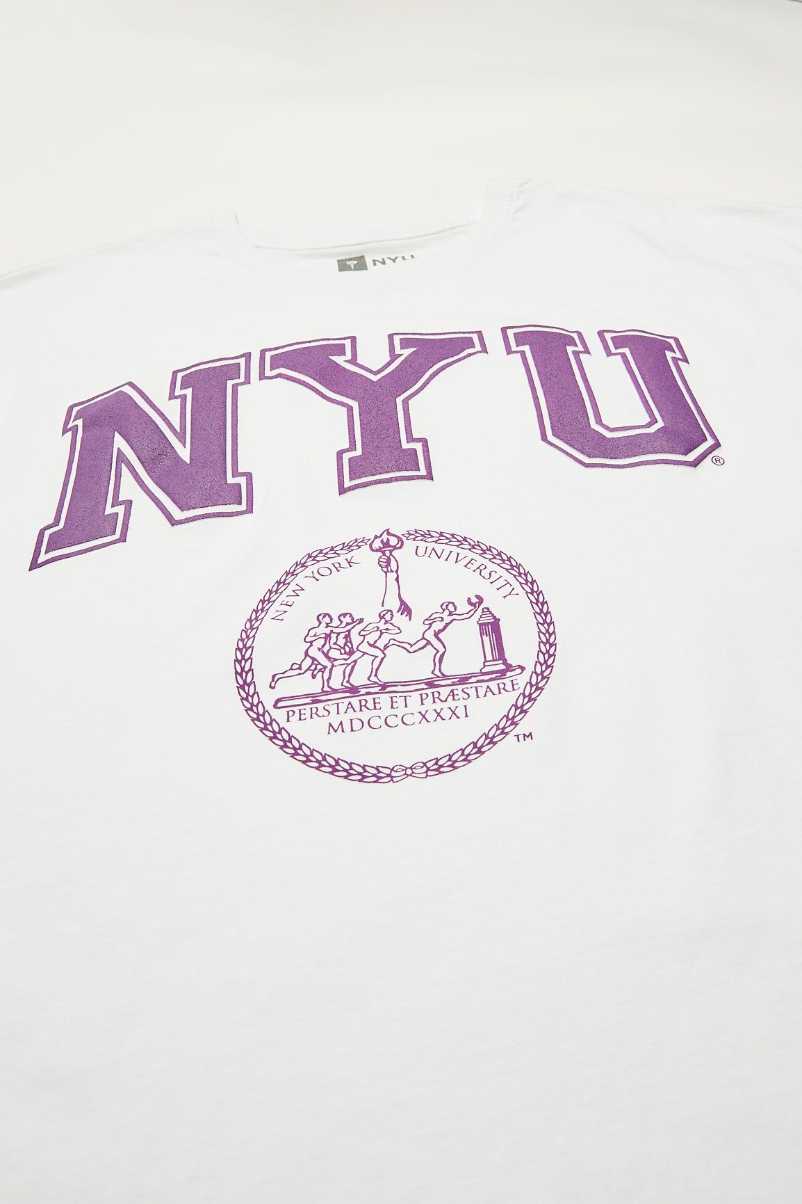 NYU Graphic Boyfriend Tee sold by Bluenotes product image thumbnail 2